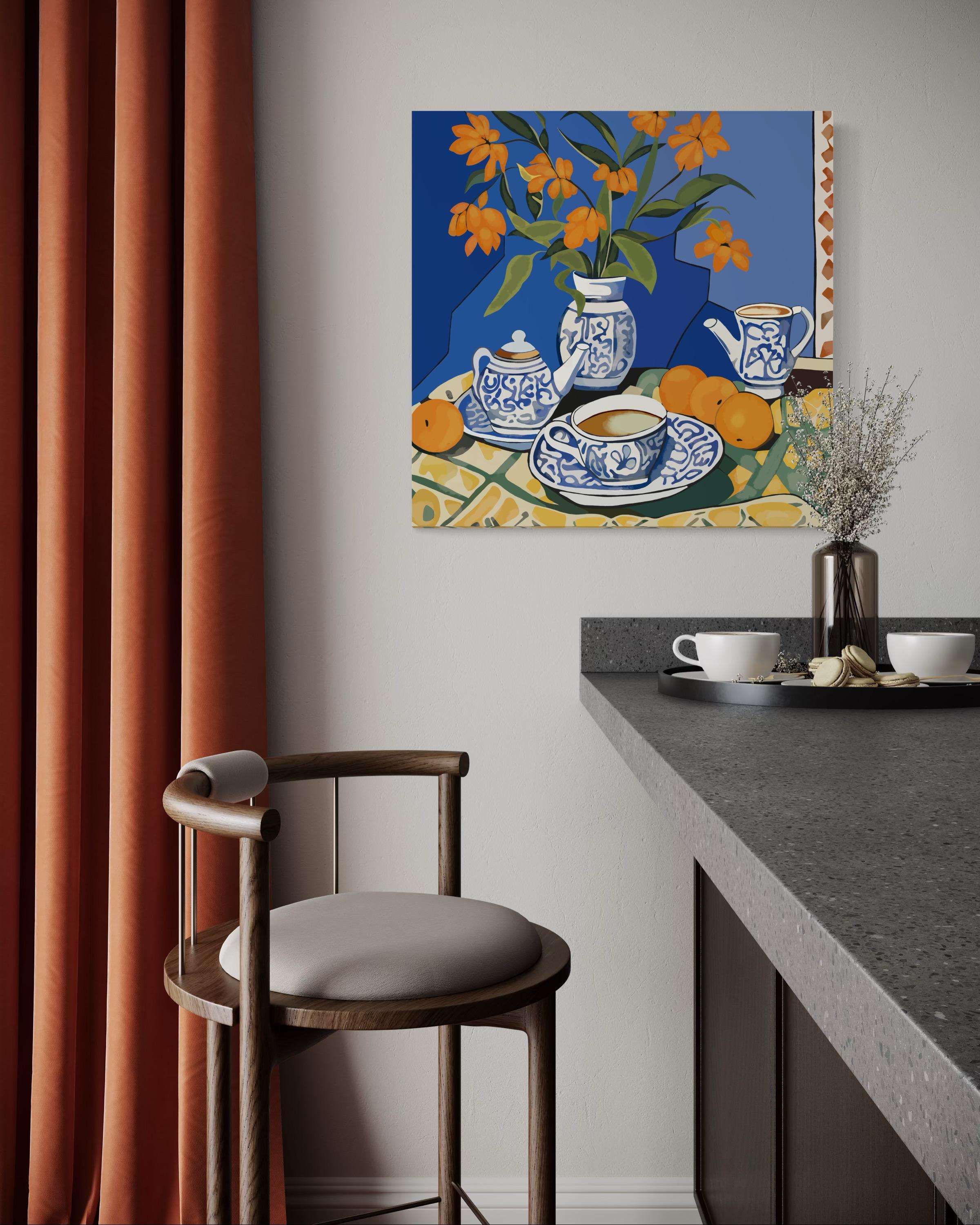 Maroc, 70x70cm, impression sur toile, édition 20 pièces. en vente 3