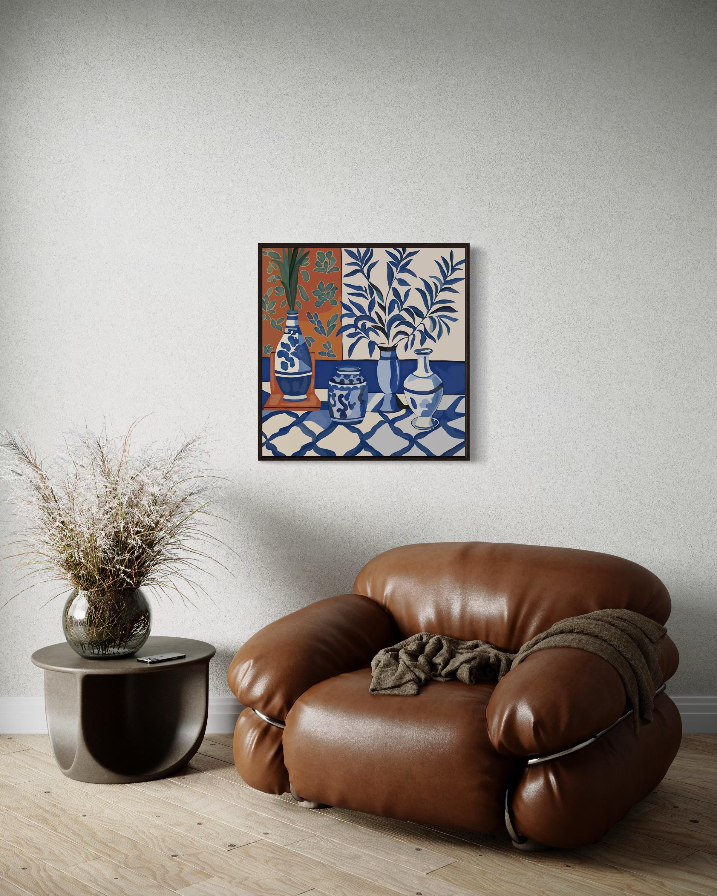 Maroc, 70x70cm, impression sur toile, édition 20 pièces. en vente 2