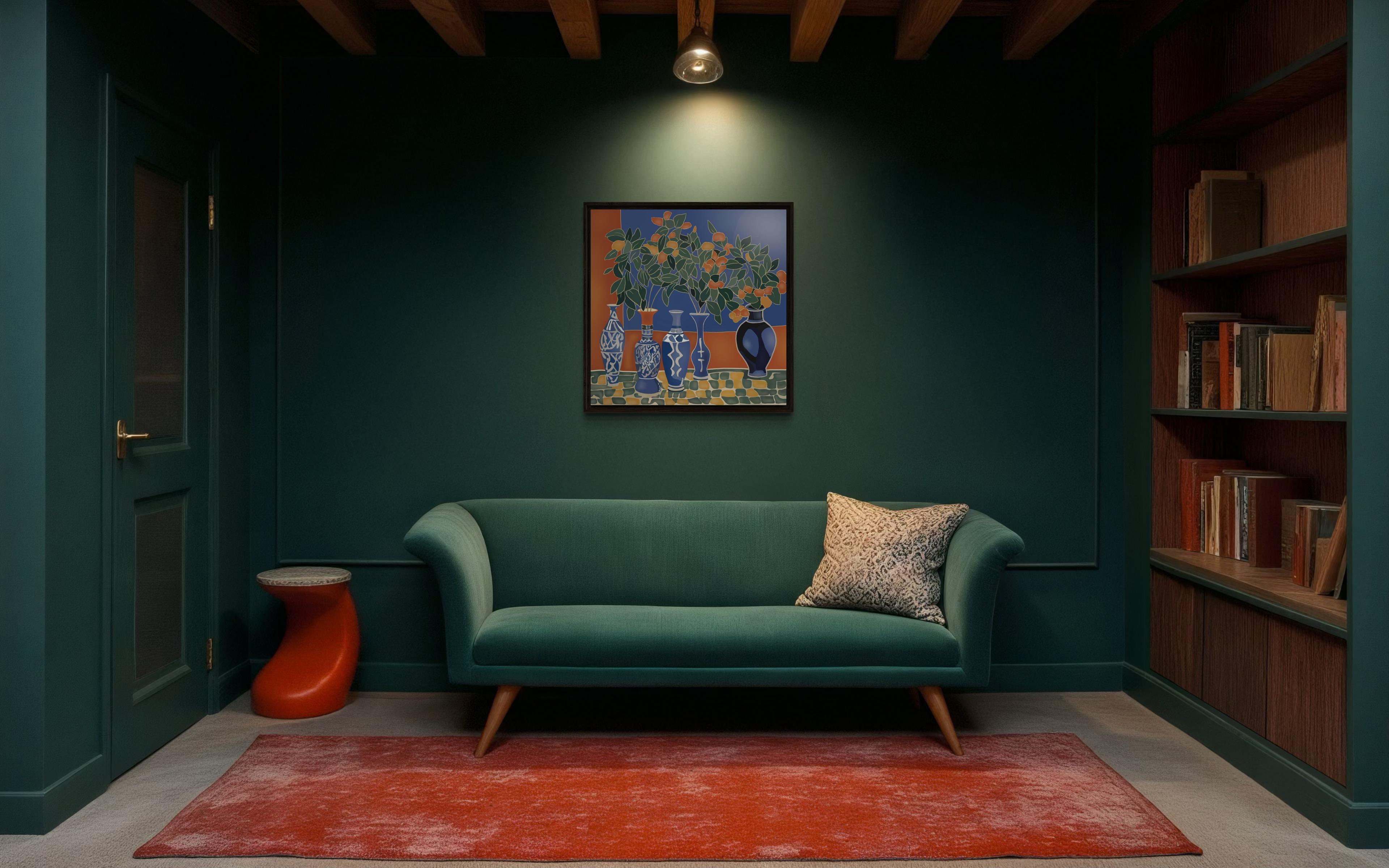 Maroc, 70x70cm, impression sur toile, édition 20 pièces. en vente 2