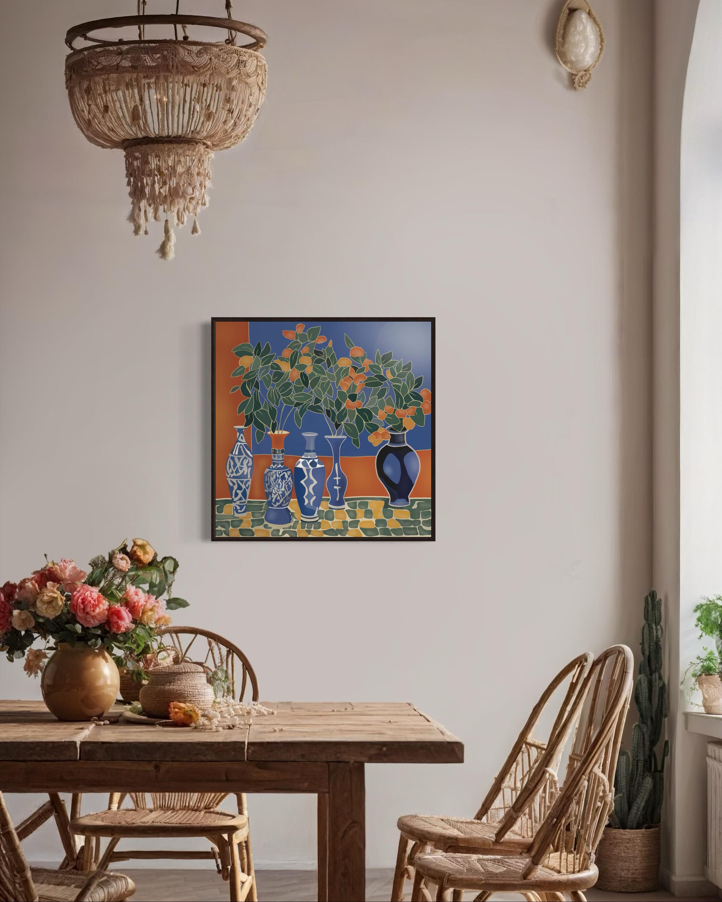 Maroc, 70x70cm, impression sur toile, édition 20 pièces. en vente 3