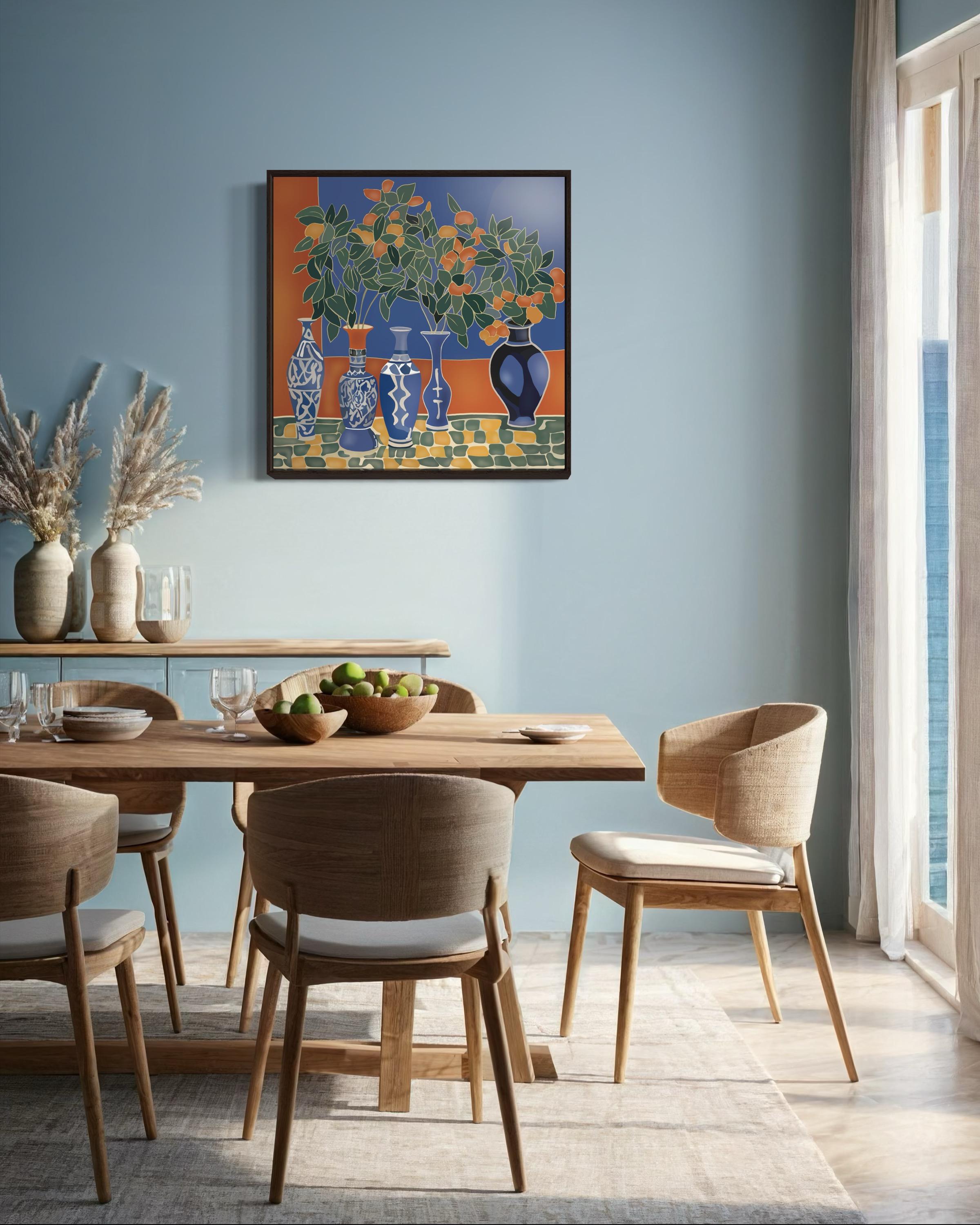 Maroc, 70x70cm, impression sur toile, édition 20 pièces. en vente 4