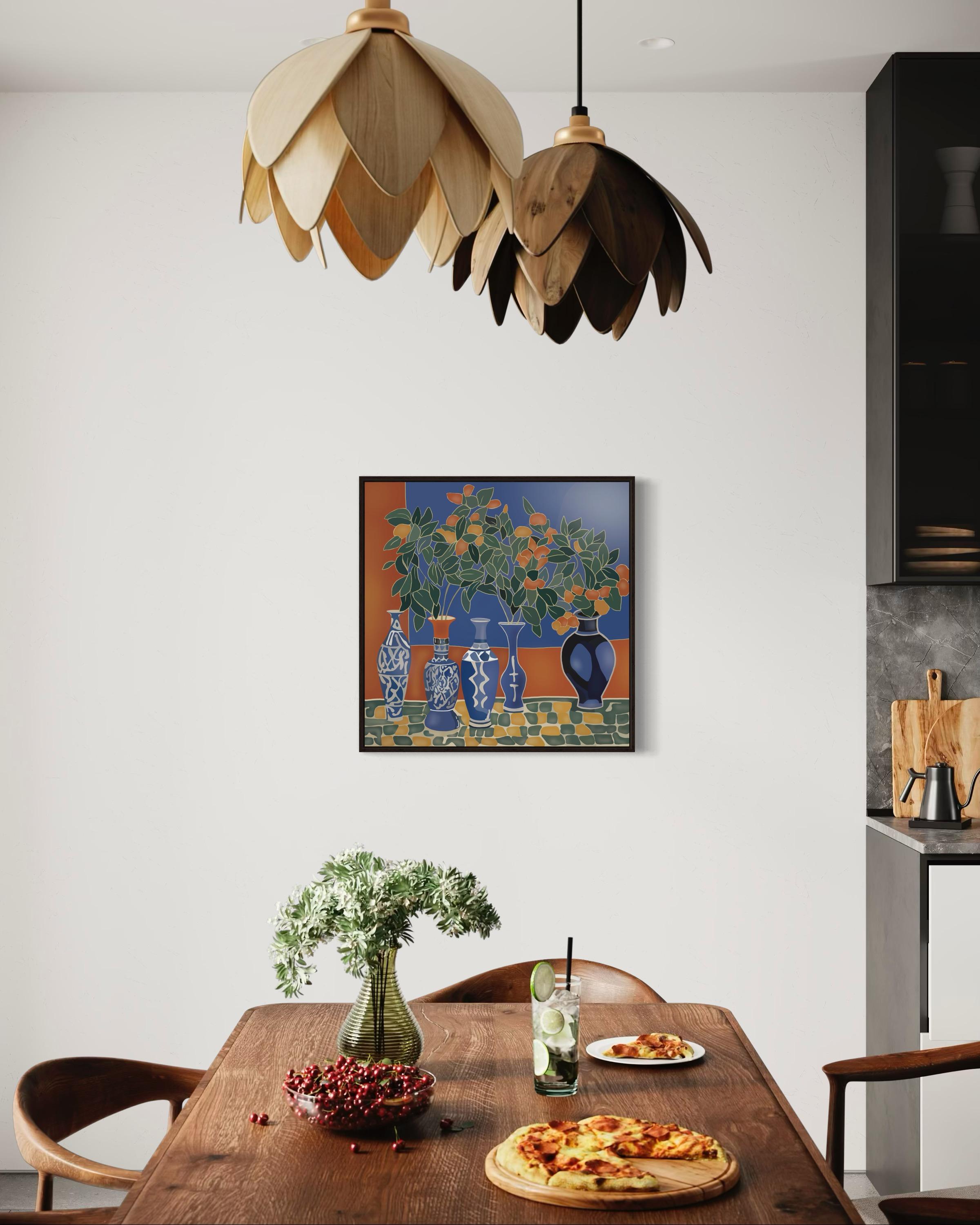 Maroc, 70x70cm, impression sur toile, édition 20 pièces. en vente 5