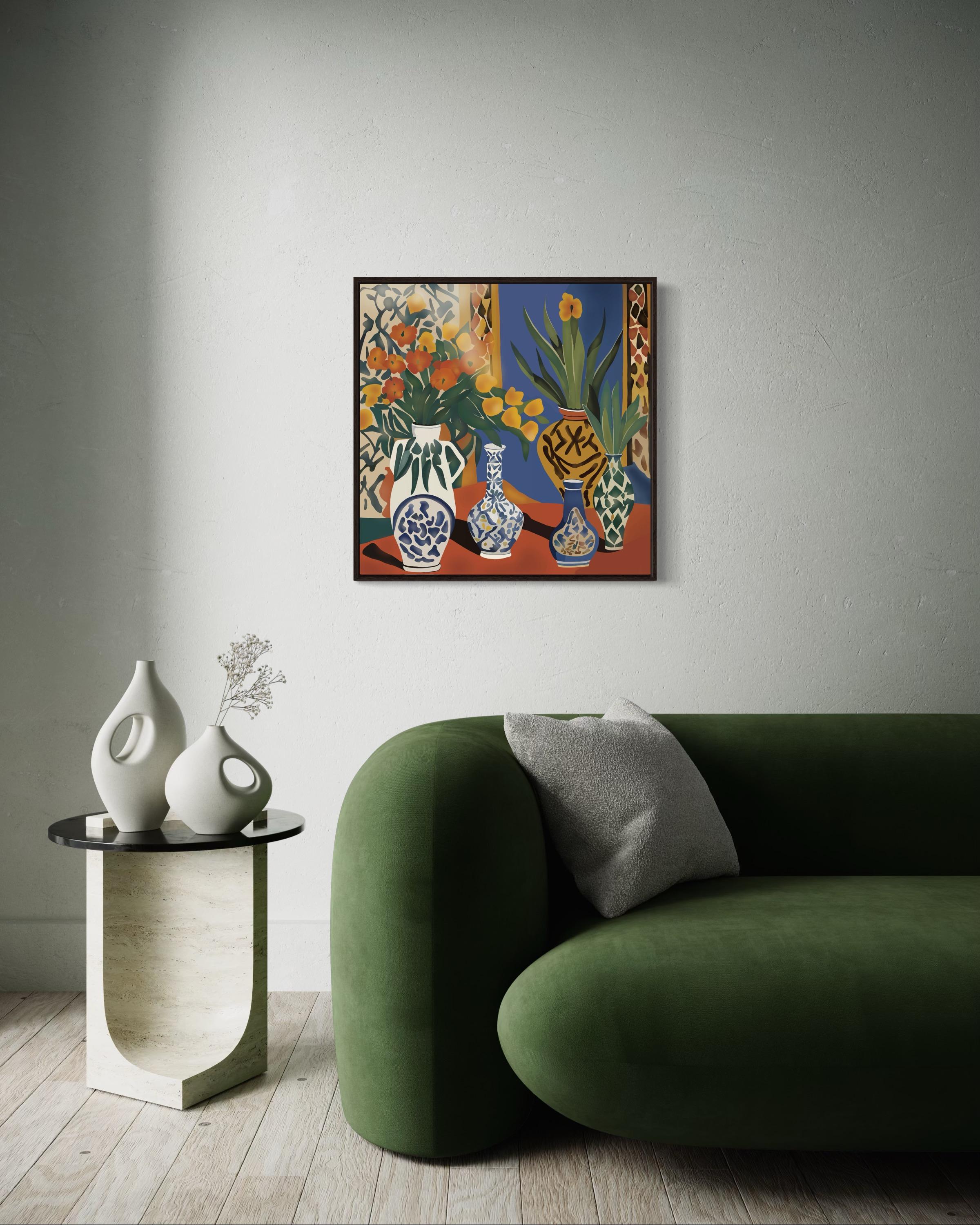 Maroc, 70x70cm, impression sur toile, édition 20 pièces. en vente 3