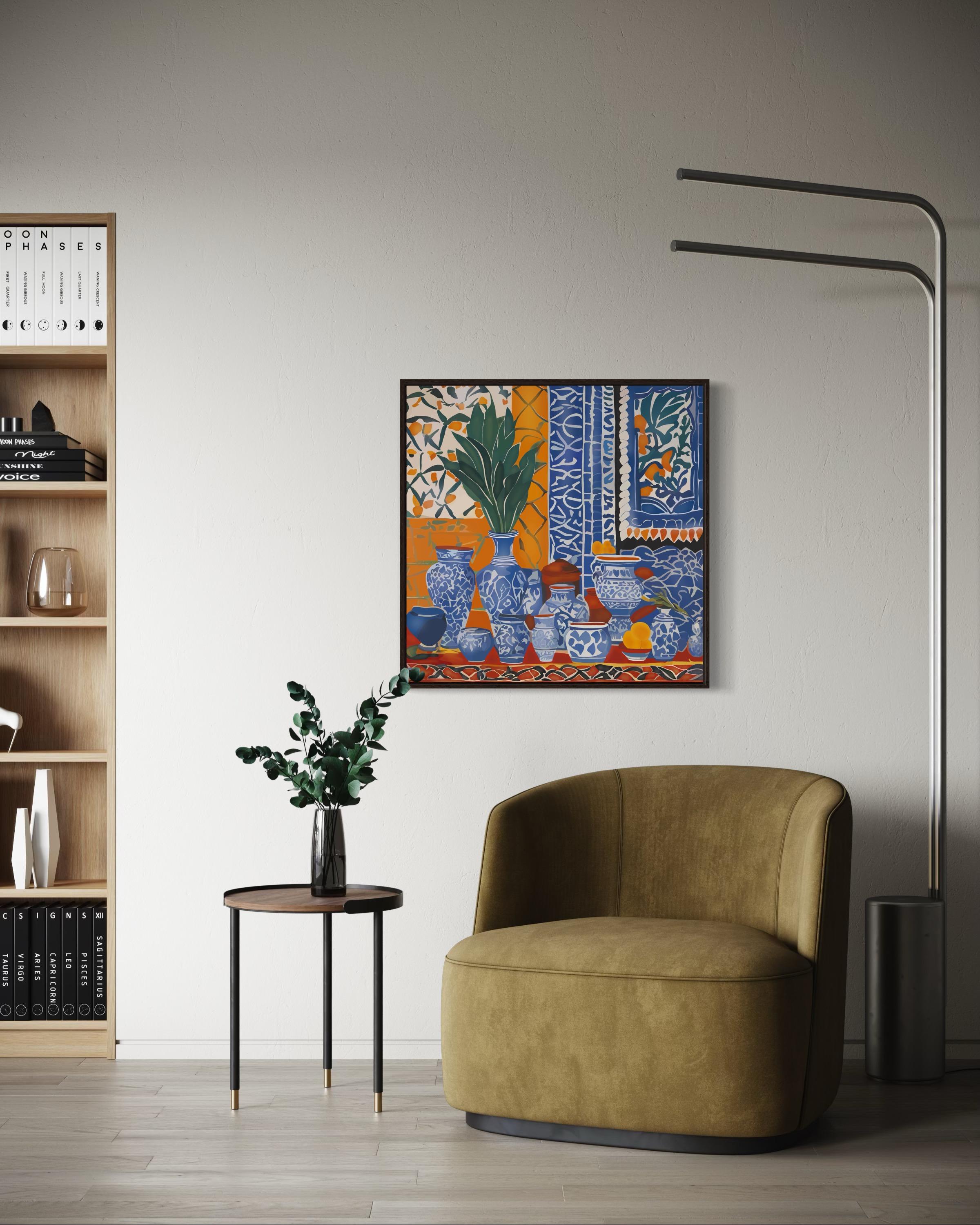 Maroc, 70x70cm, impression sur toile, édition 20 pièces. en vente 3