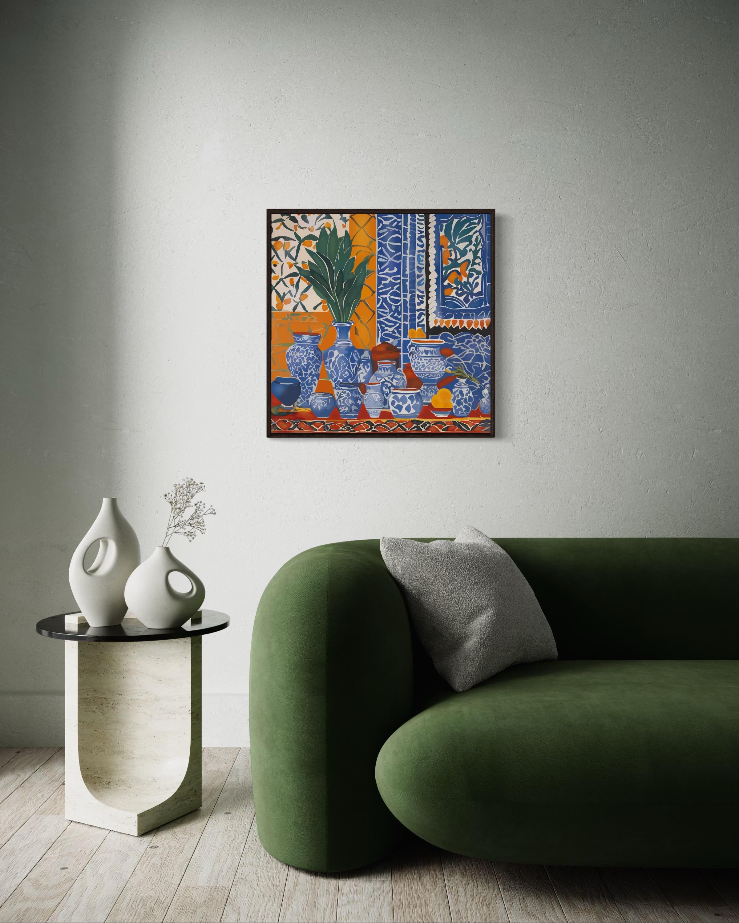 Maroc, 70x70cm, impression sur toile, édition 20 pièces. en vente 4