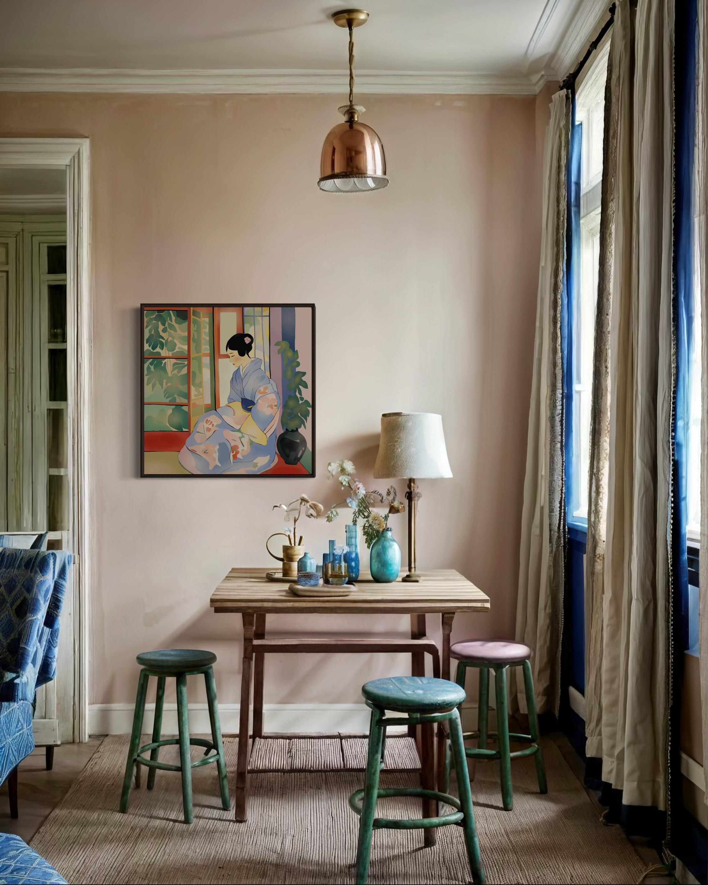 beauté japonaise, 70 x 70 cm, impression sur toile, édition 20 pièces.
Edition 20 pcs.