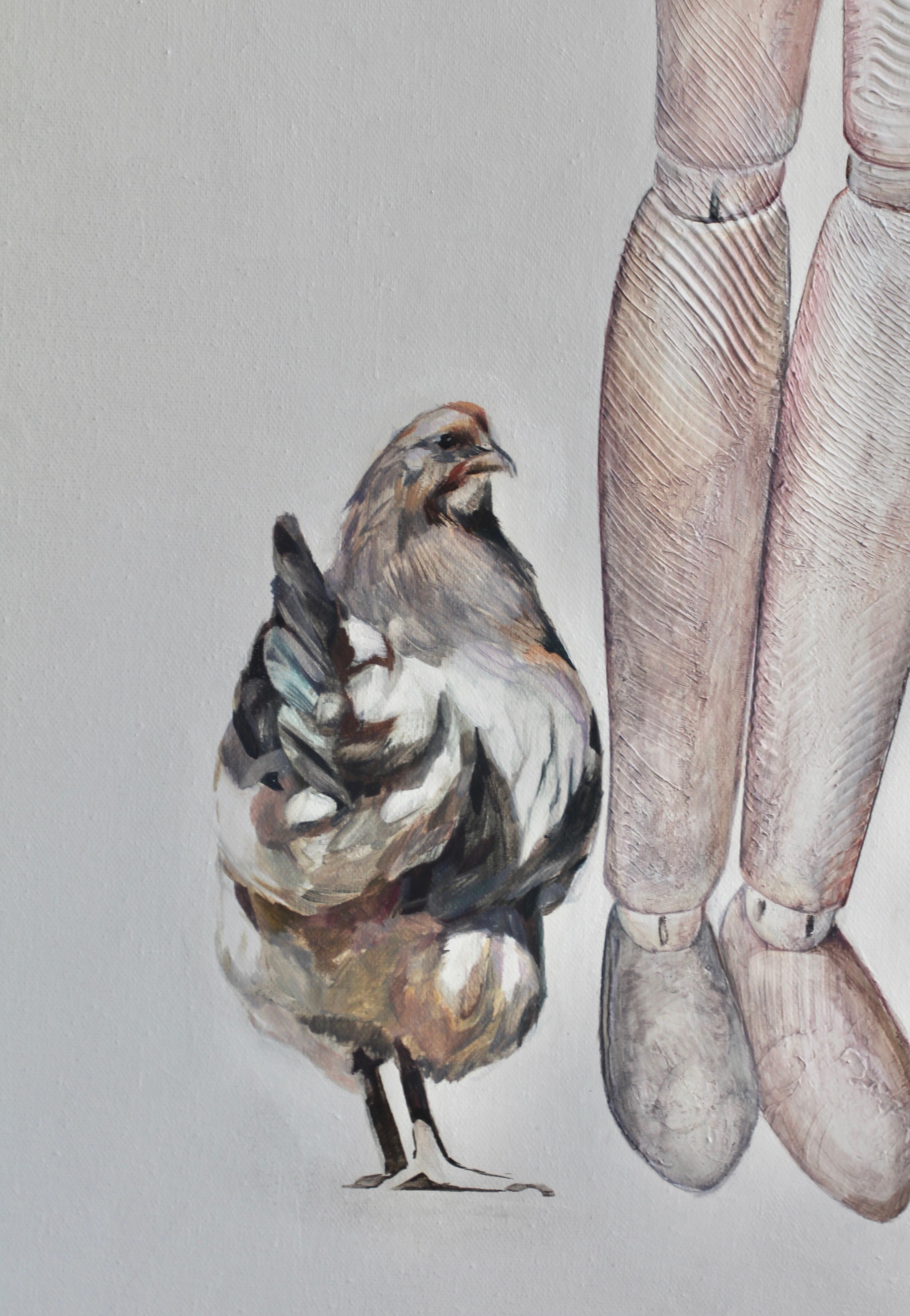 Sameness, 150x100cm, oil on canvas - Contemporary Painting by Irina Aleksandrova