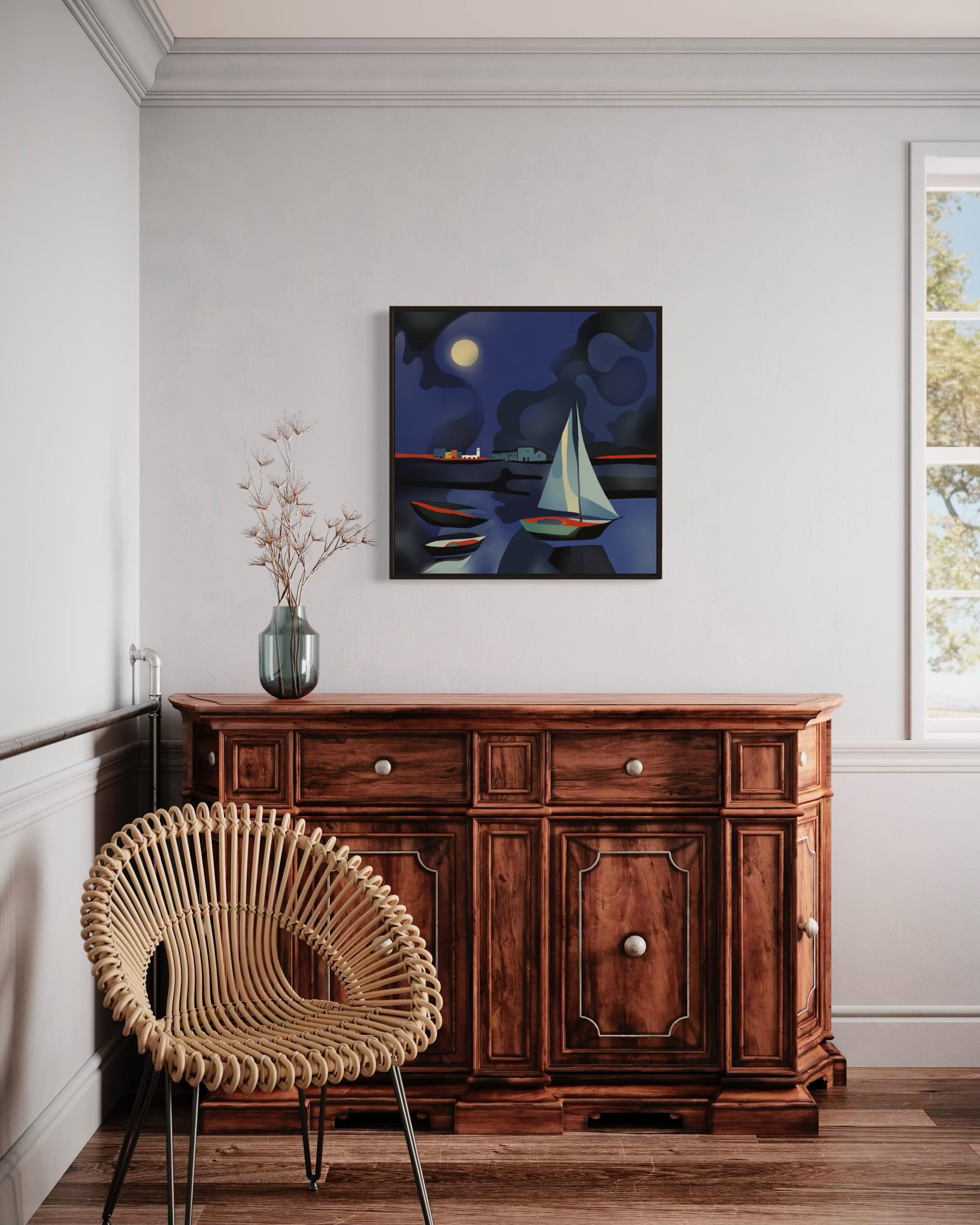 Paysage marin , 70x70cm, impression sur toile
Edition 20 pcs.