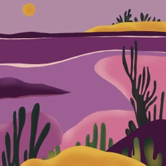 Seascape , 70x70cm, print on canvas.Edition 20 pcs.