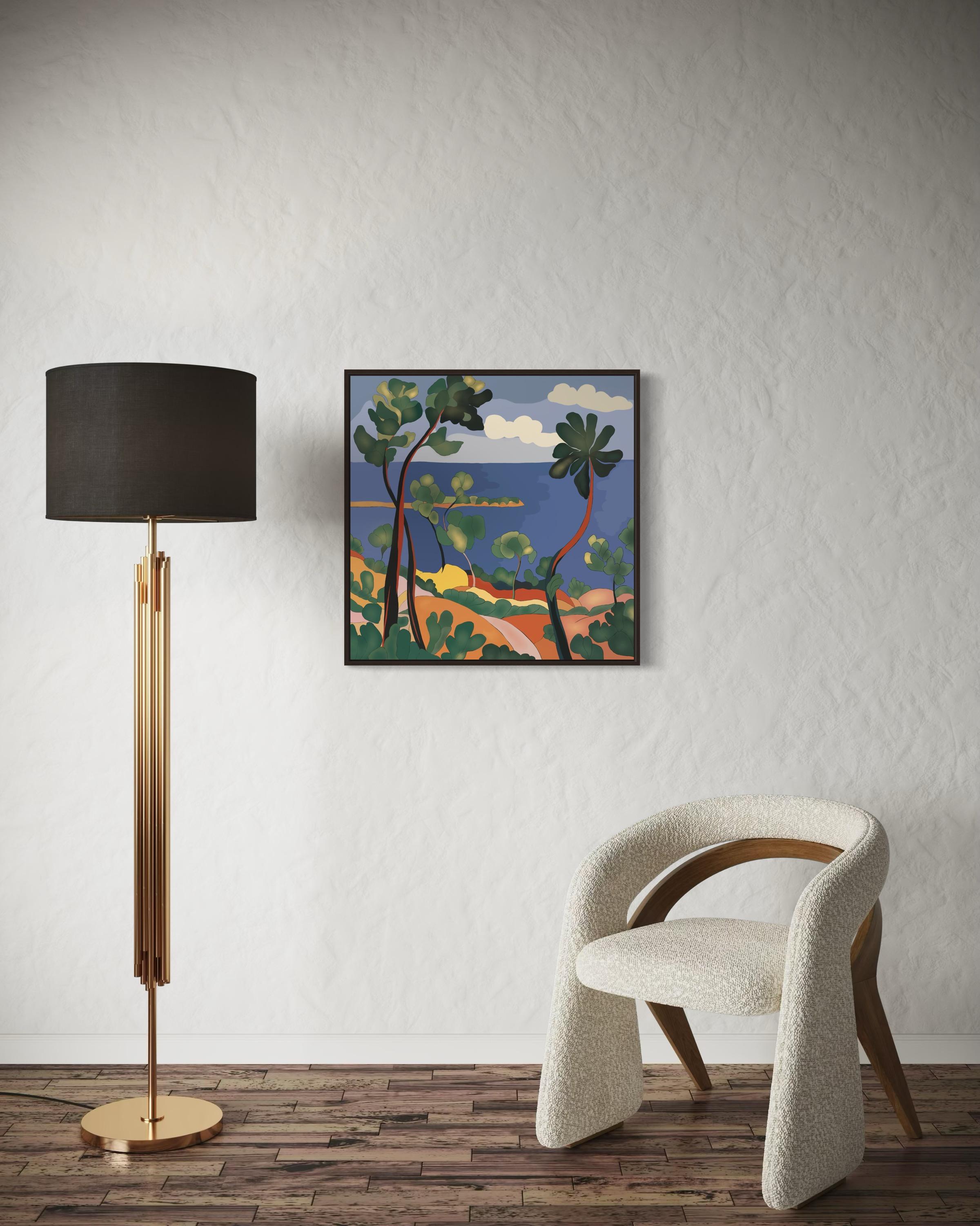 Seascape , 70x70cm, print on canvas
Edition 20 pcs.