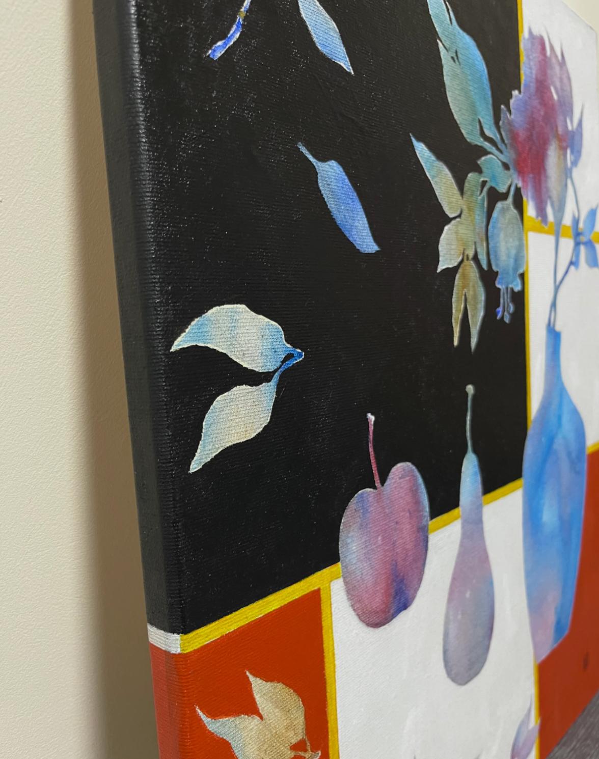 Au clair de lune, 50x40 cm, acrylique sur toile