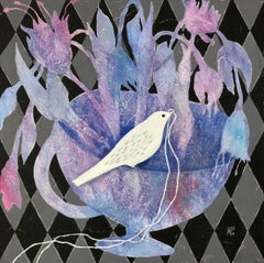 Guardian, 40x40 cm, acrylic on canvas