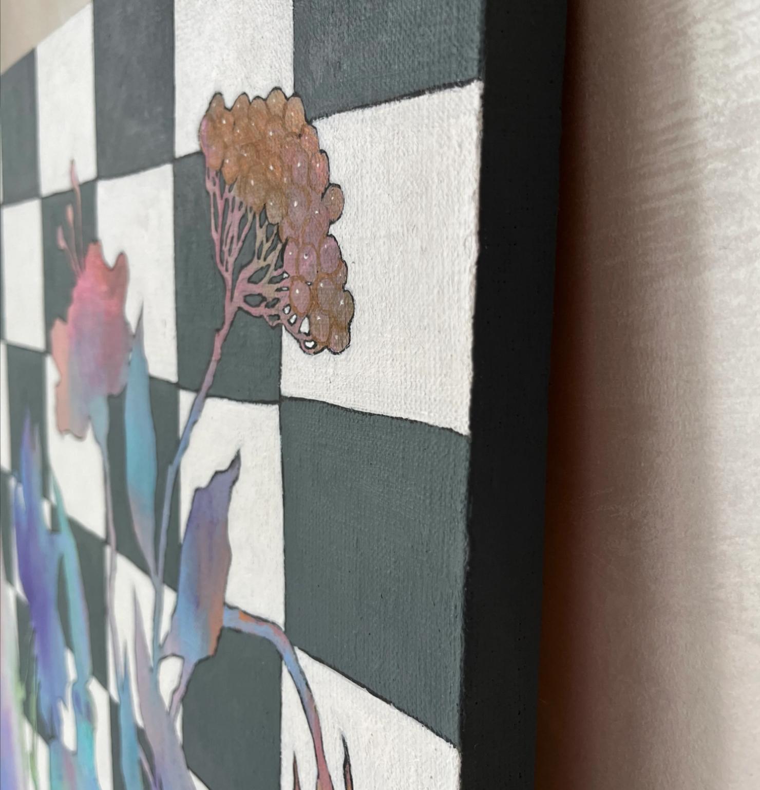 Rhapsodie estivale, 80x50 cm, acrylique sur toile 