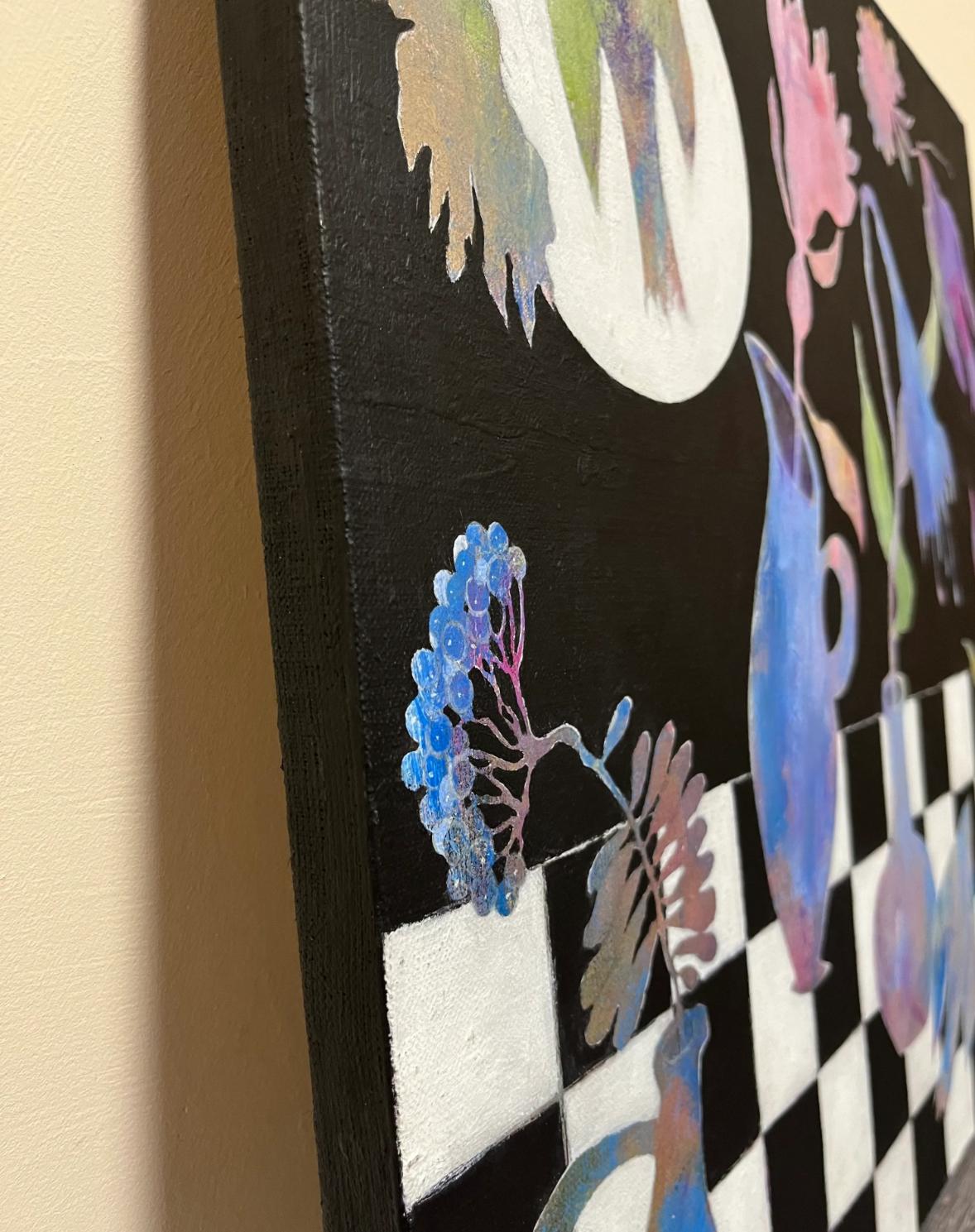 Consonance, 50x50 cm, acrylic on canvas For Sale 1