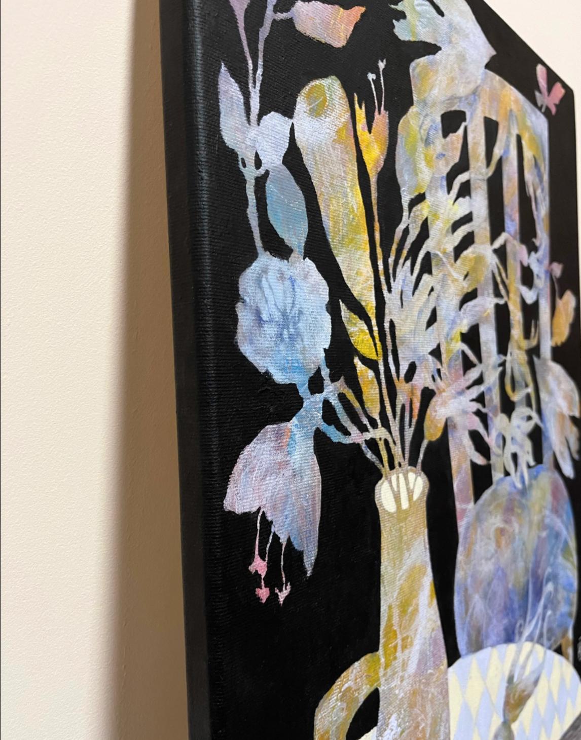 Messengers, 50x40 cm, acrylic on canvas