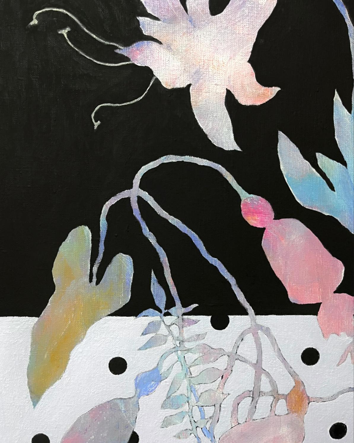 Base, 70x70 cm, acrylic on canvas For Sale 1