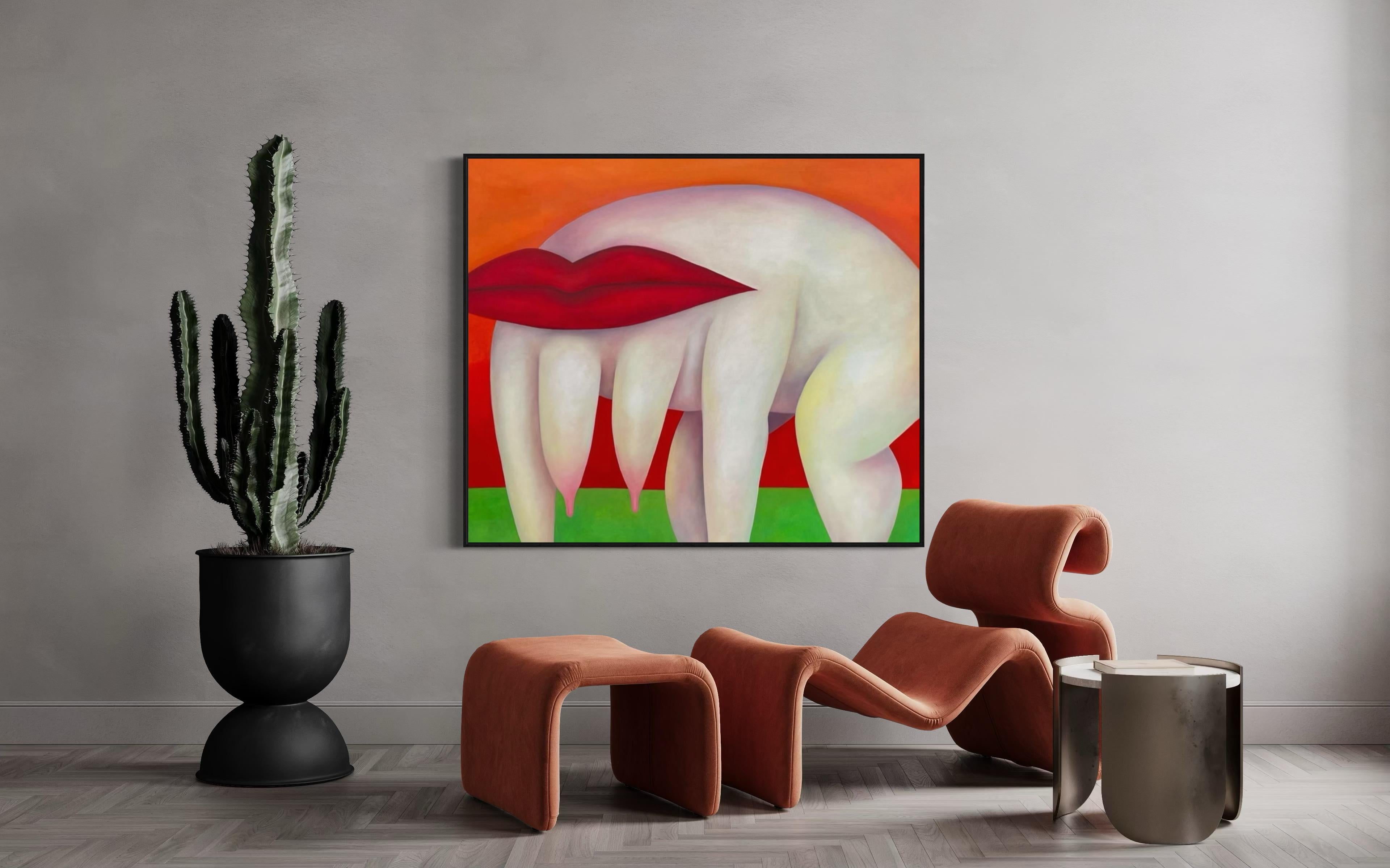 Wild, 120x140cm, oil on canvas For Sale 2