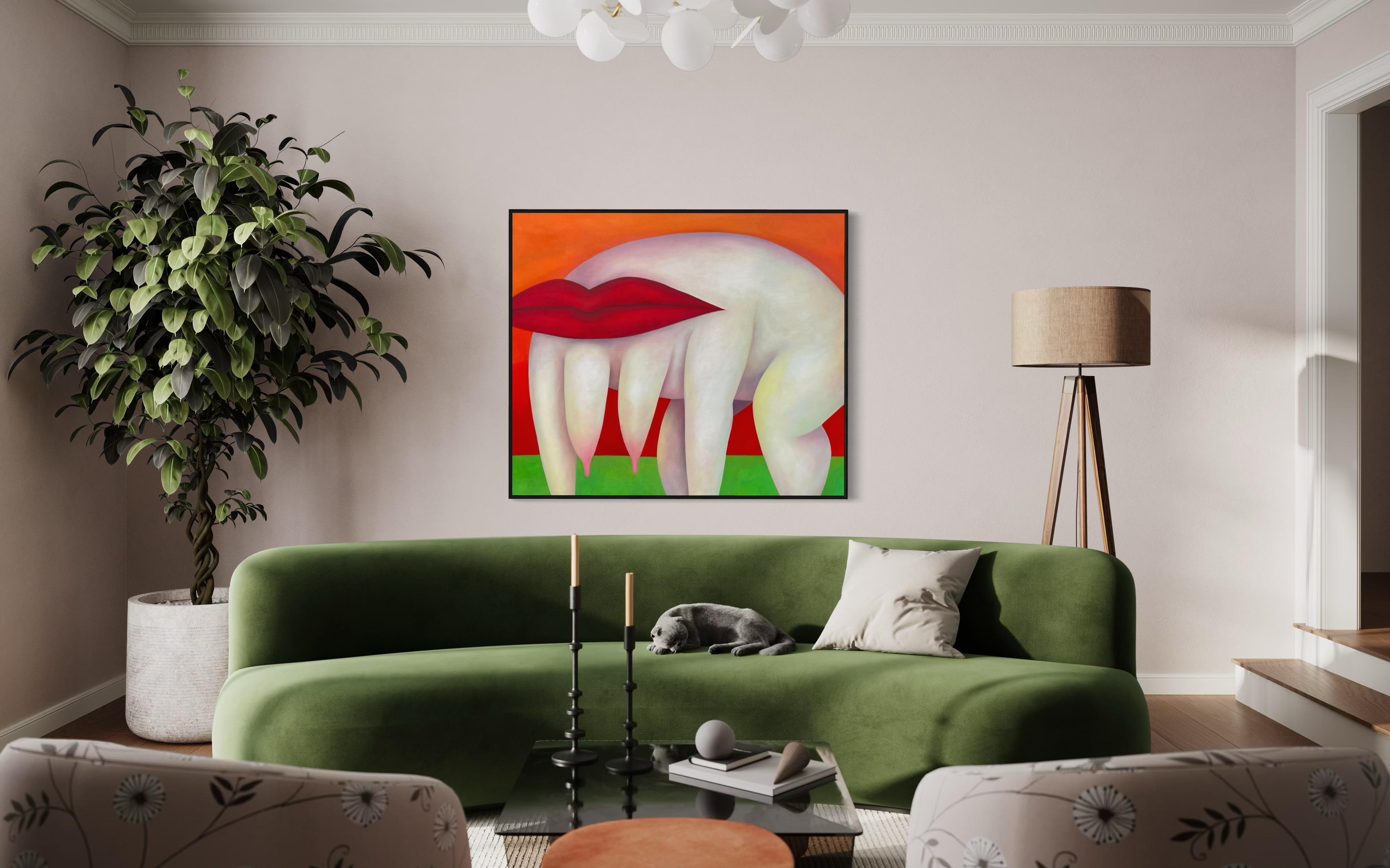 Wild, 120x140cm, oil on canvas For Sale 3