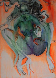 Serie "Succubi", 110x80 Acrilico su tela