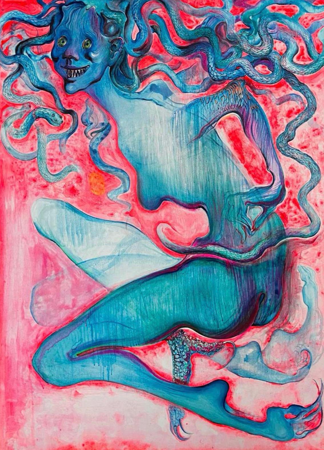 Series "Succubi", 110x80 Acrylic on canvas