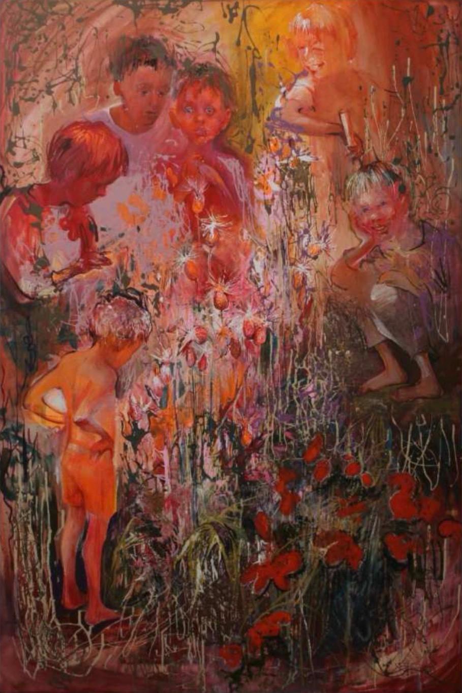 Series "Predictions" 150x100cm Acrylic, oil, canvas