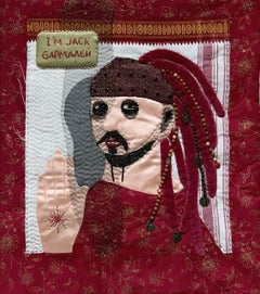 I’m Jack, 2025 Textile 40x45cm, embroidery