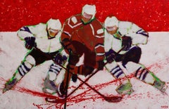 Used Breakthrough , 110x170cm, Acrylic, canvas