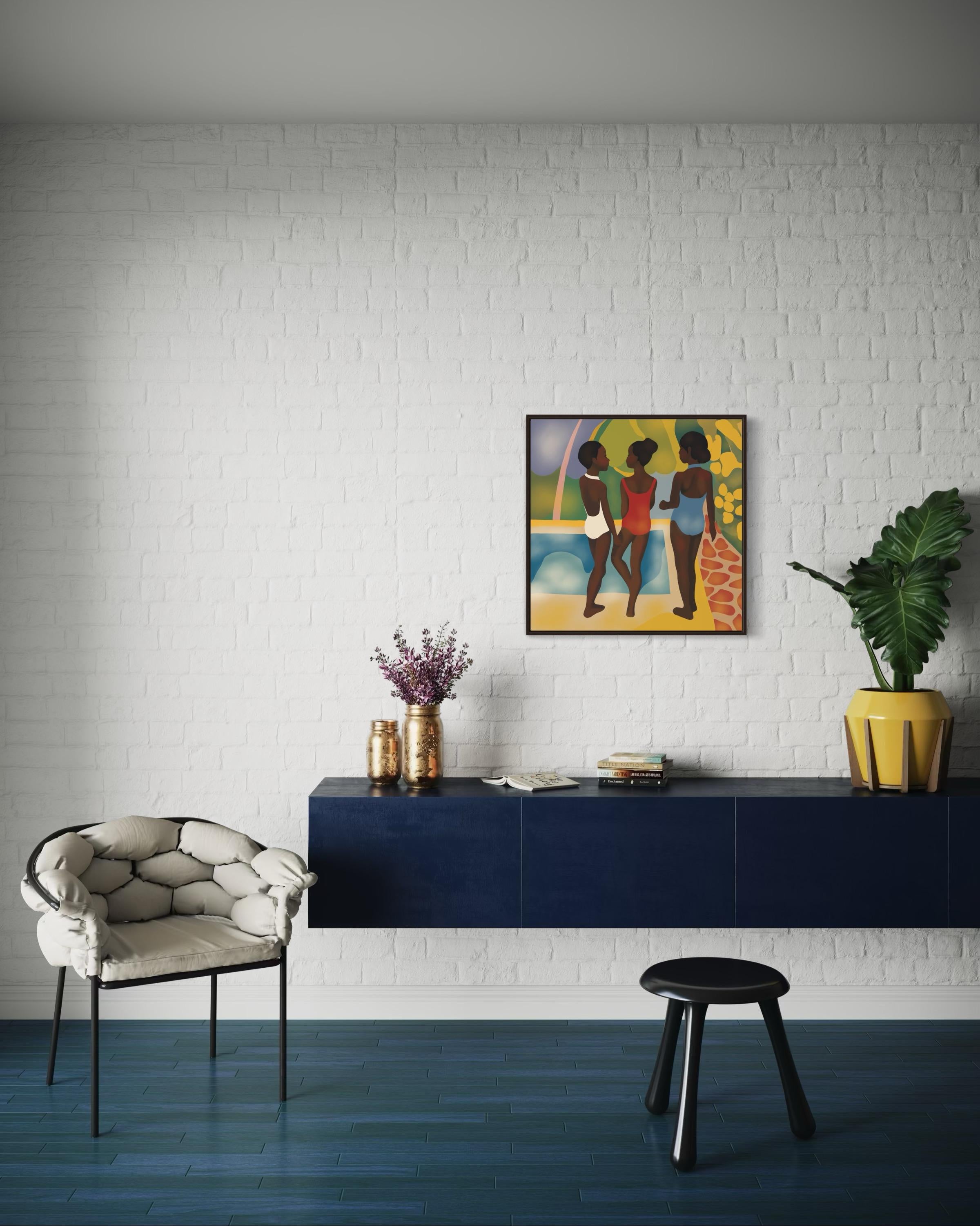 La sœur, 70x70cm, impression sur toile
Edition 20 pcs.