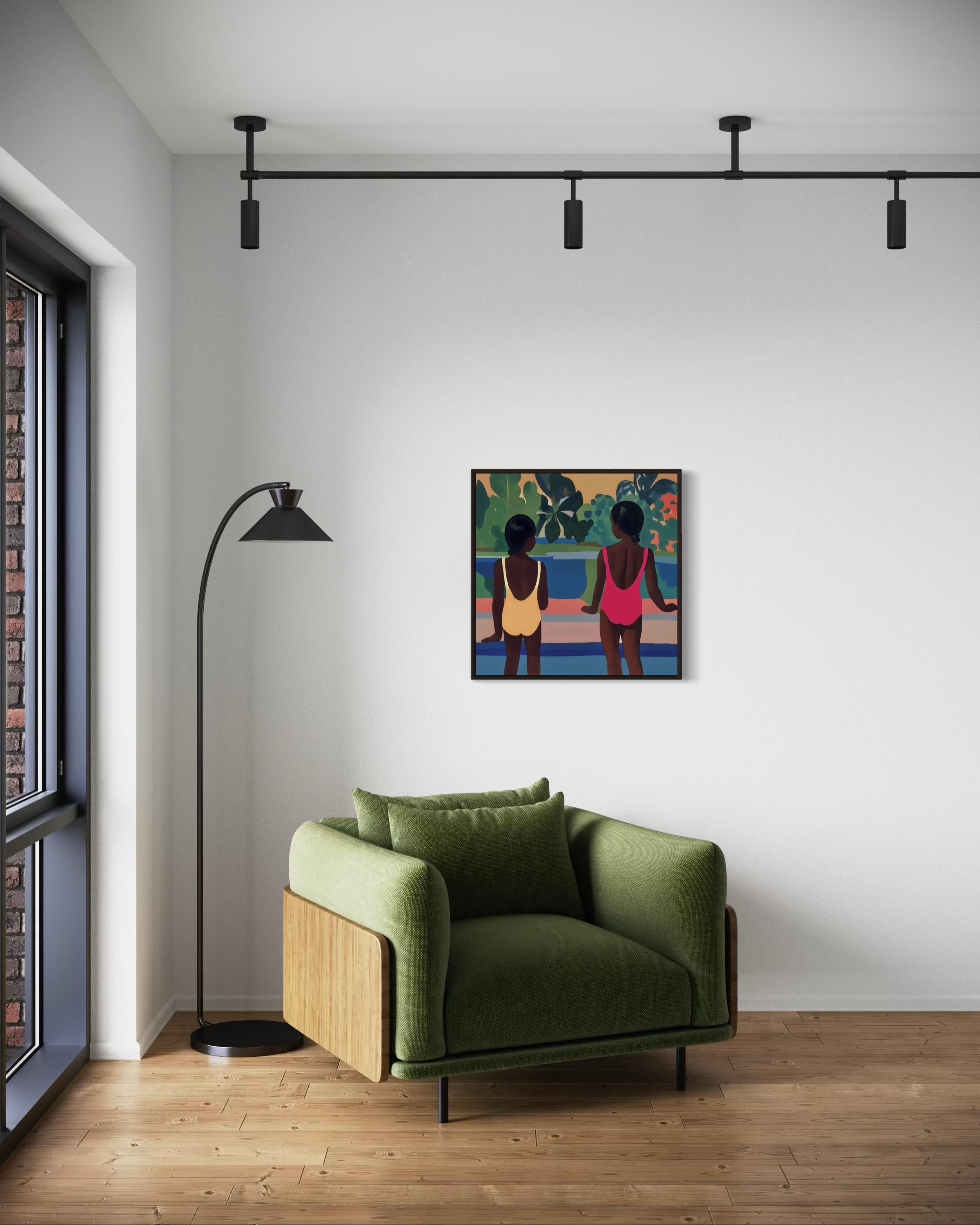 La sœur, 70x70cm, impression sur toile
Edition 20 pcs.