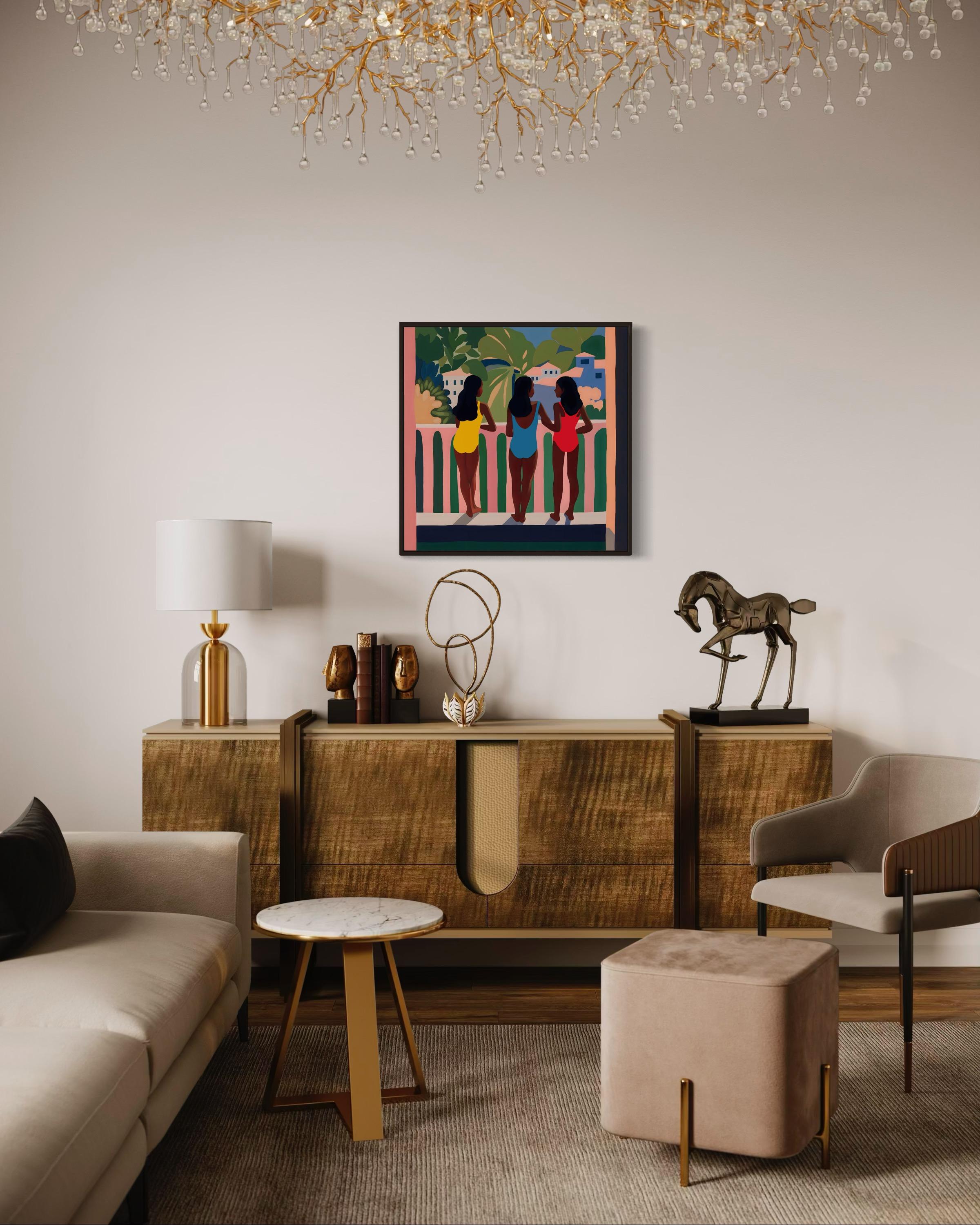 La sœur, 70x70cm, impression sur toile
Edition 20 pcs.