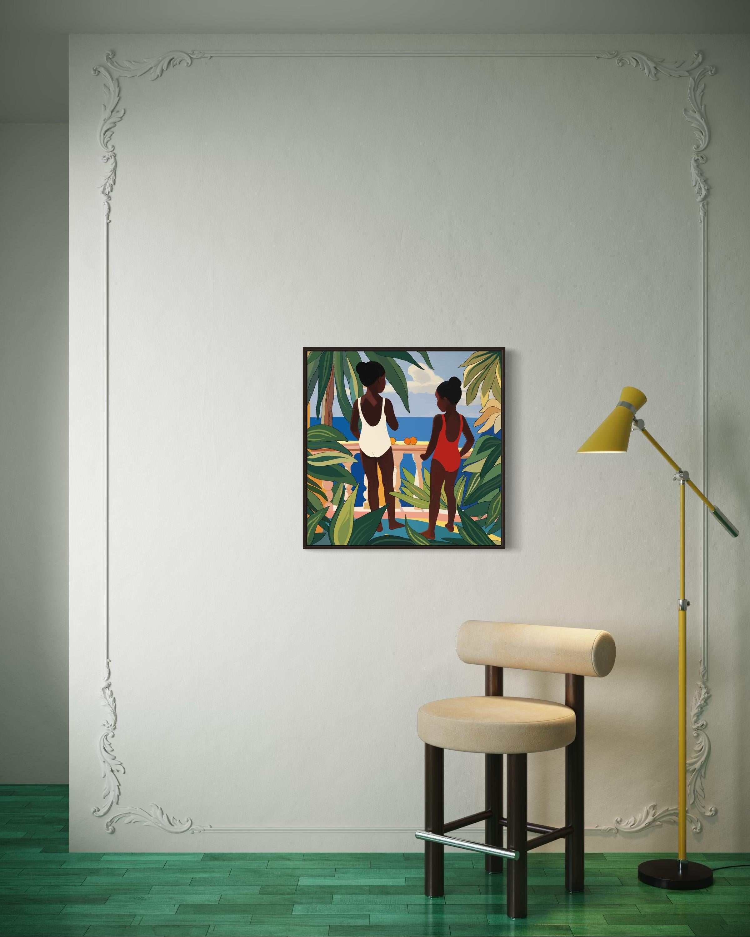 La sœur, 70x70cm, impression sur toile
Edition 20 pcs.