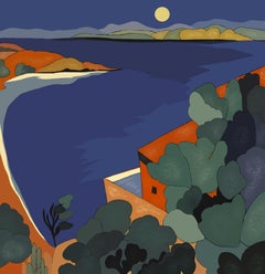 Seascape , 70x70cm, print on canvas.Edition 20 pcs.