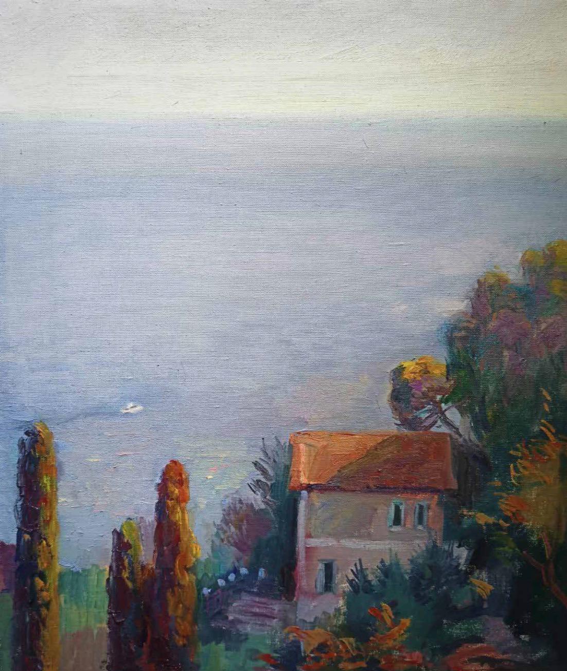 Calm , 60x50 cm, oil on canvas