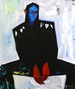 Muse, 120x100cm, oil in canvas