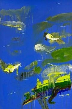 Water lilies , 180x120 cm, acrylic, canvas