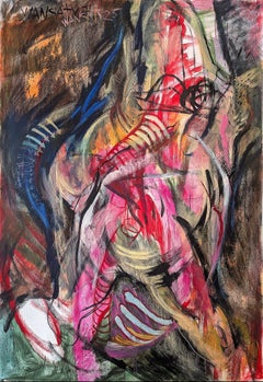 That
s how I feel sometimes, 150x107cm, oil, acrylic, canvas