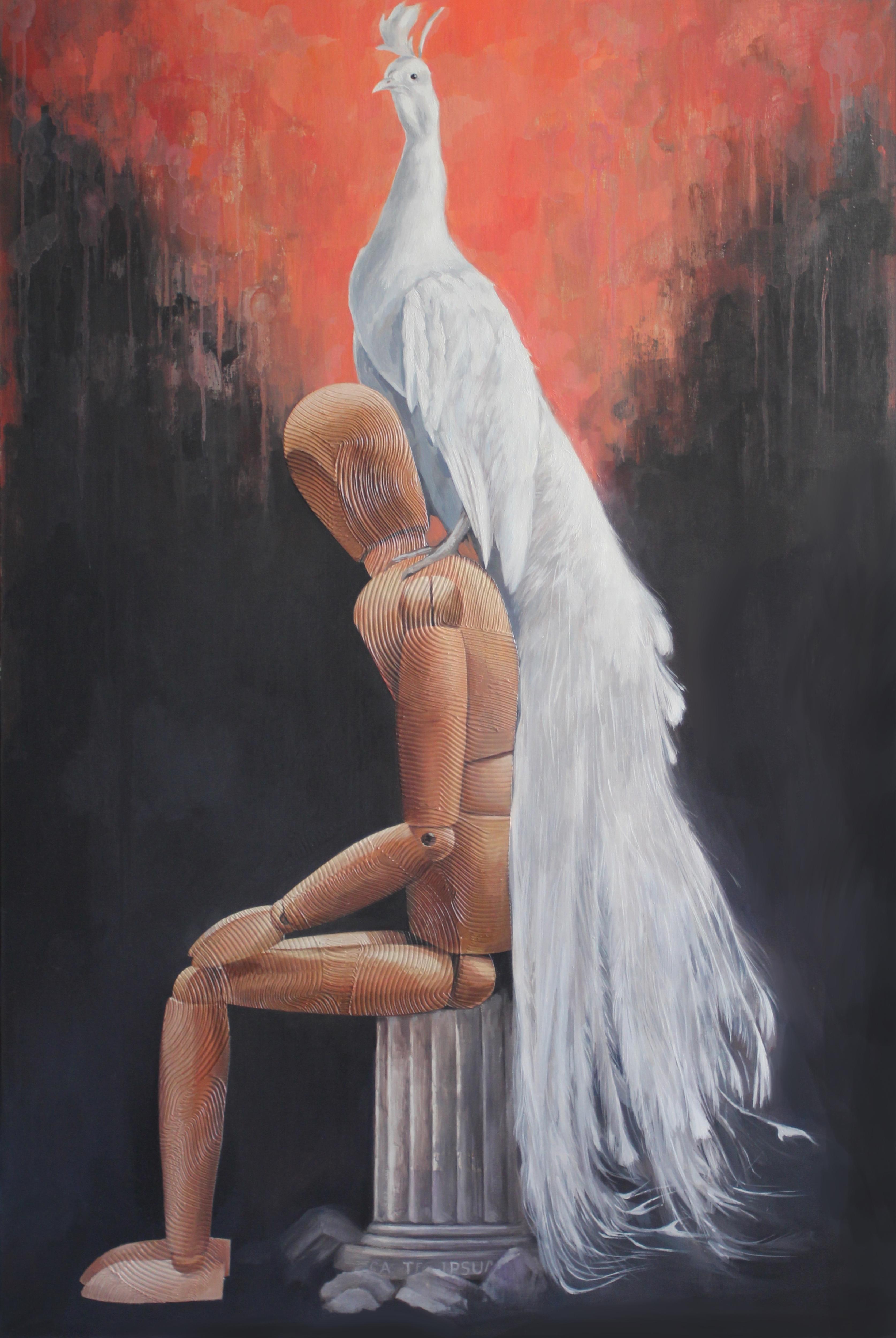 Burden, 150x100cm, oil on canvas - Art by Irina Aleksandrova