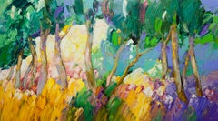 Landscape , 100x180 cm, oil on canvas