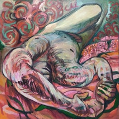 Noah, 100x100 cm, acrylic on canvas