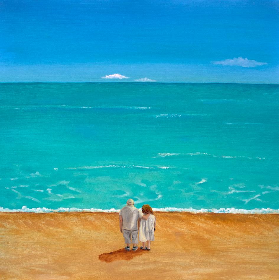 N200 , 50x50cm, oil, canvas - Art by Lana Bergh