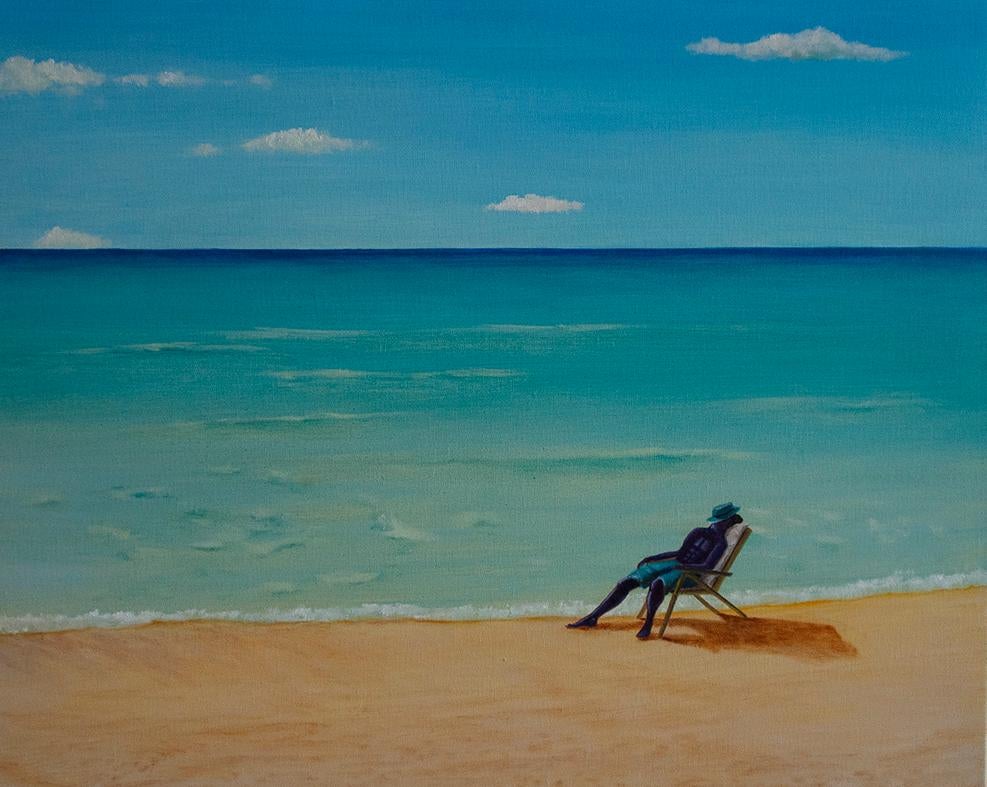 Lana Bergh Landscape Painting - N199 , 50x60cm, oil on canvas