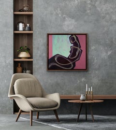 Isolamento, 60x60cm, acrilico su tela