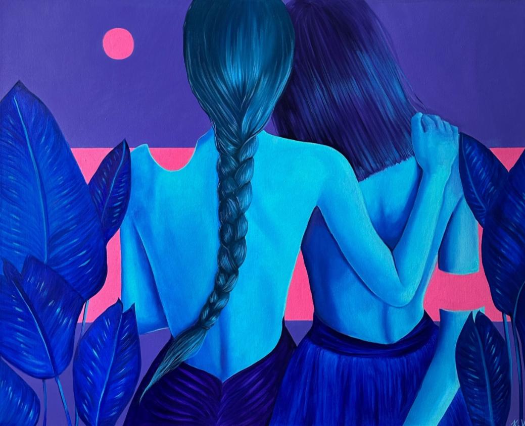 Nobody is perfect, 80x100cm, oil on canvas