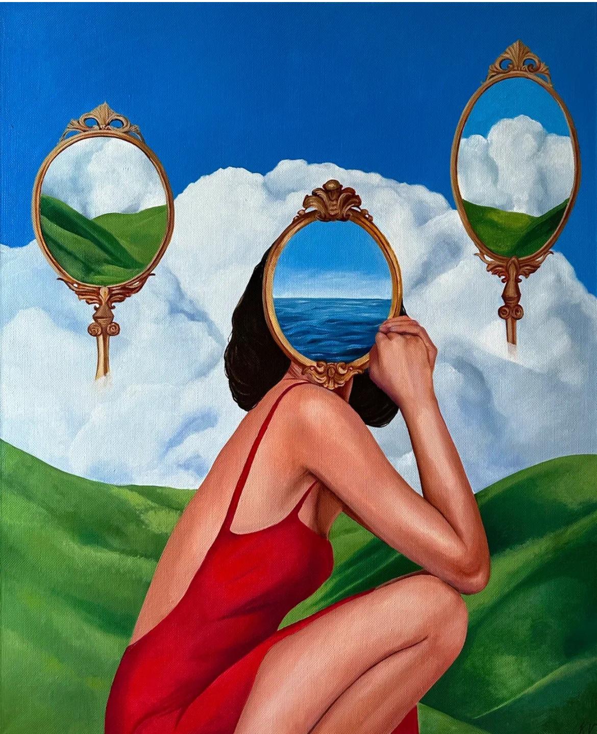 Be yourself, 110x90cm, oil on canvas