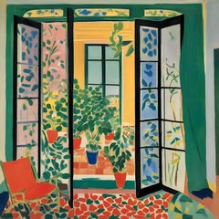 Sol en mi habitación , 70x70cm, impresión sobre lienzo. Edición de 20 piezas