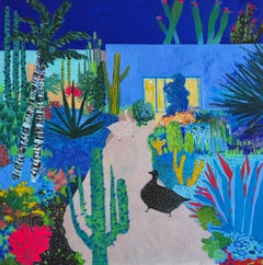 Invitation, 90x90 cm, acrylic on canvas