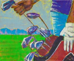 Ready for shot, 100x120cm, Acrylic, canvas