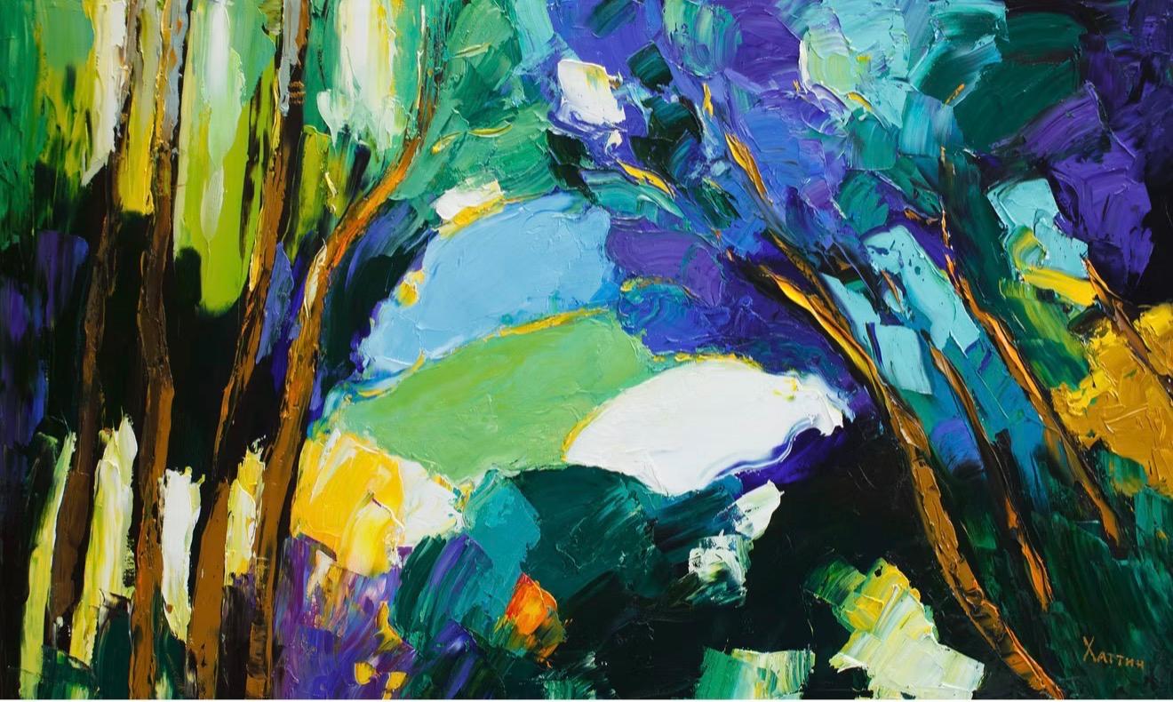 Landscape , 60x100 cm, oil on canvas