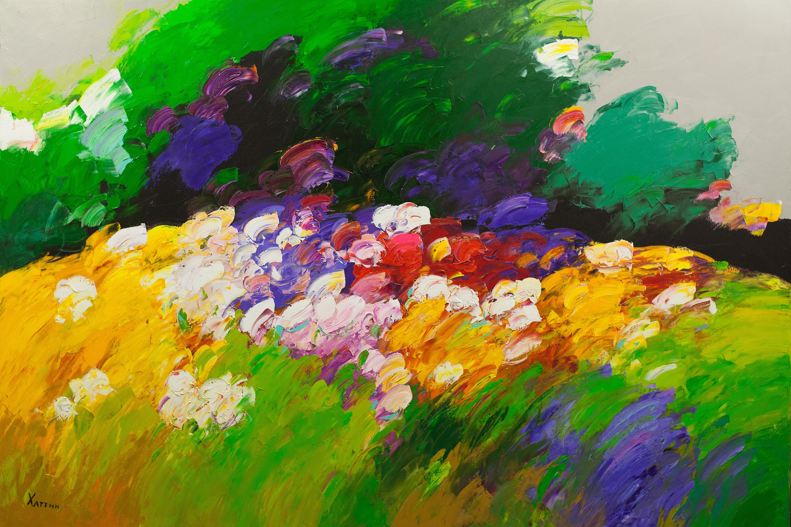 Landscape , 120x180 cm, oil on canvas