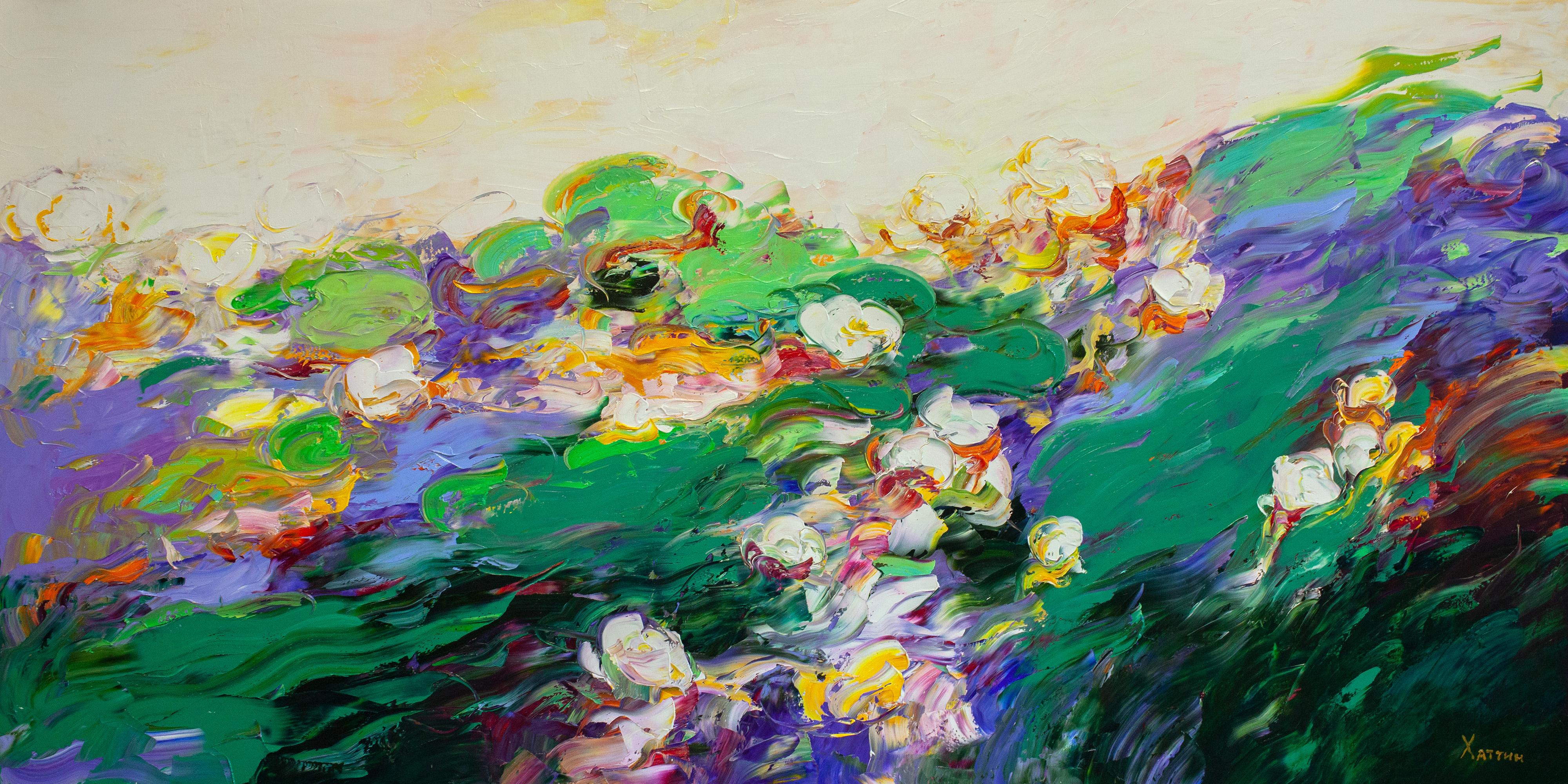 Landscape , 80x160 cm, oil on canvas